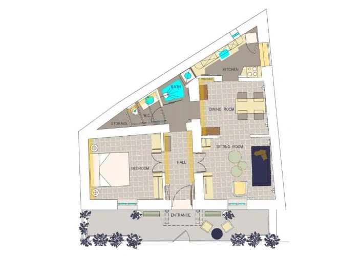 1 Bedroom Cottage