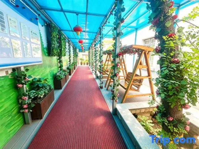 Outside