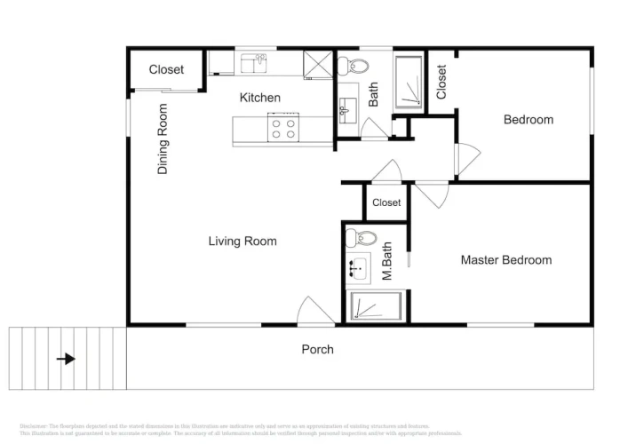 2BR 2BA Boutique SoLa House by RedAwning