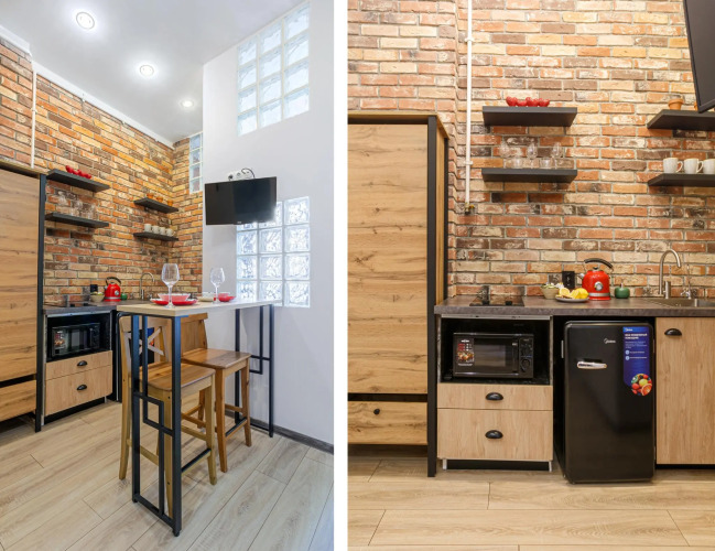 Фотография номера квартиры SeApart. На Большом 13 (бывш. Апартаменты на Большом проспекте Петроградской Стороны)