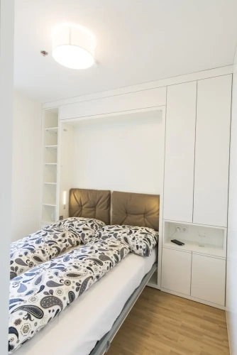 Studio with balcony