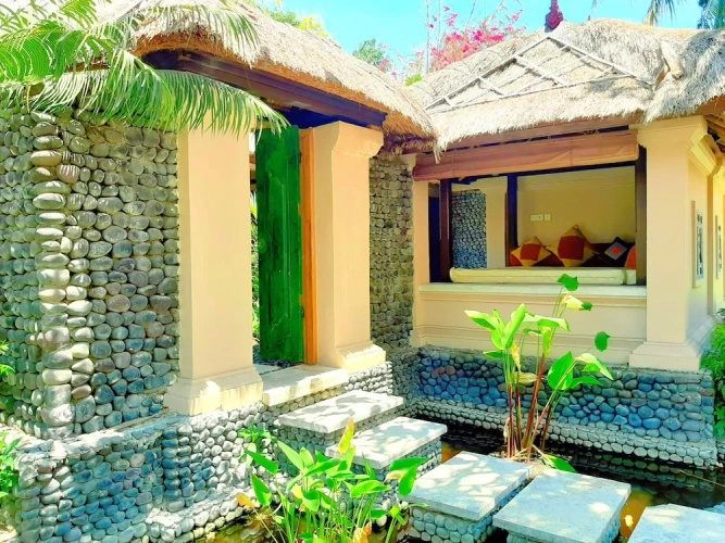 Double Villa with garden view