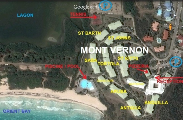 Studio 03 vue mer Orient Bay