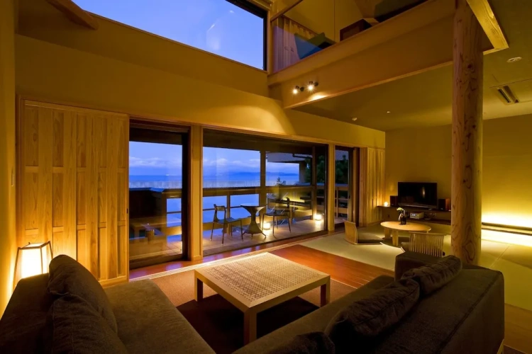 Villa with balcony