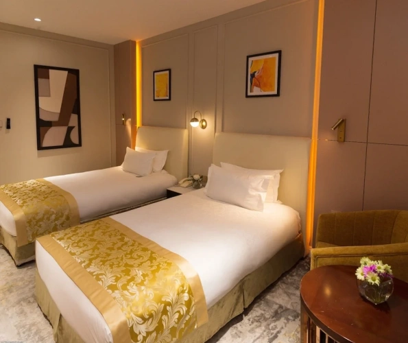 Standard Twin room with view