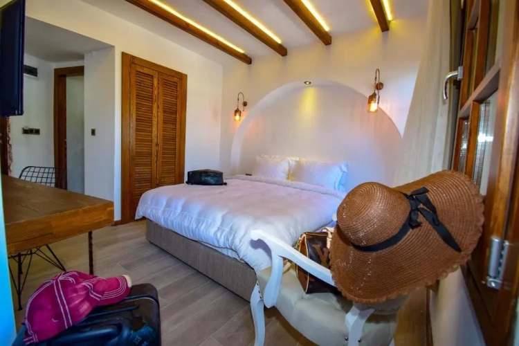 Double room with balcony and with sea view