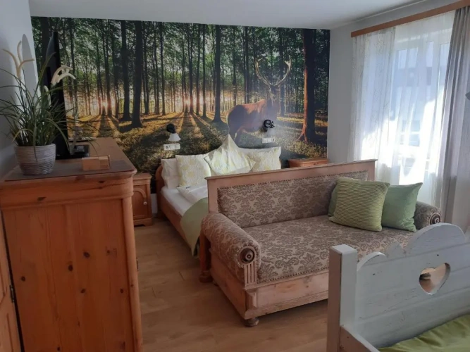 Standard Quadruple room with balcony