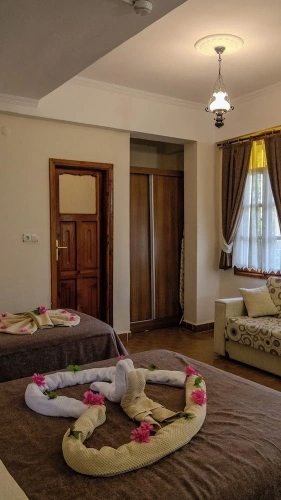 Comfort Triple room with balcony and with garden view