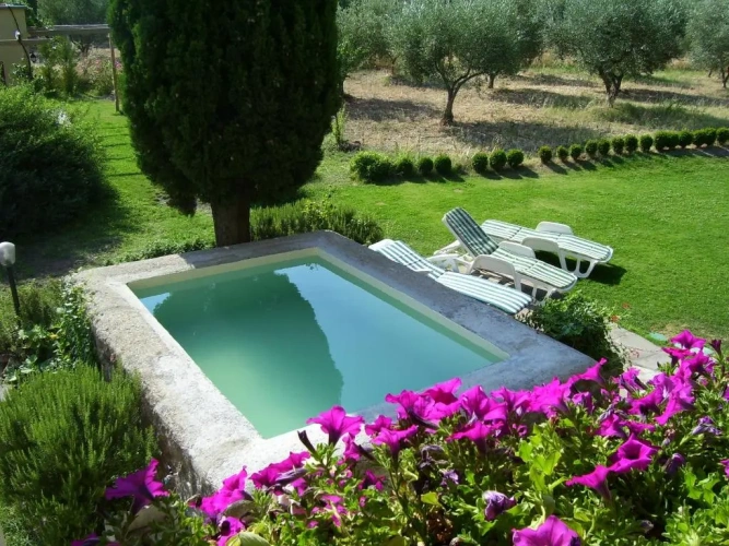 Standard Quadruple room with garden view