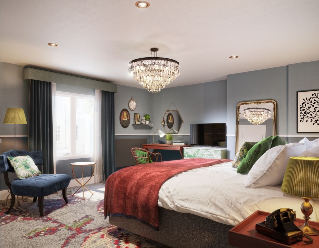 Guest rooms
