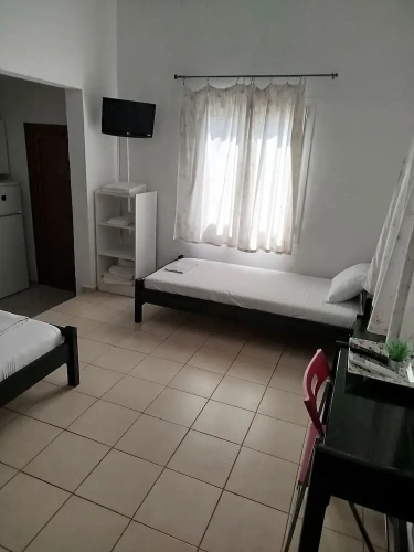 Studio with balcony and with courtyard view