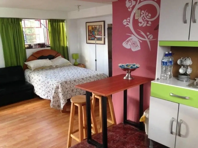 Double Apartment with balcony and with city view