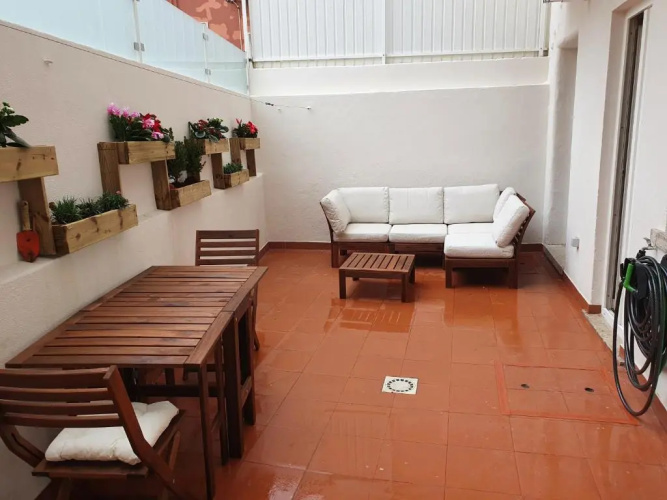 7ti7 Telhal apartment with a lovely Backyard