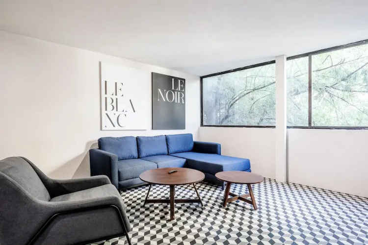2BR Roma Norte - Parking, Sleeps 6 - Internet