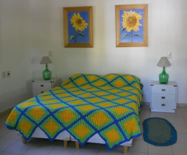 Comfort room with garden view