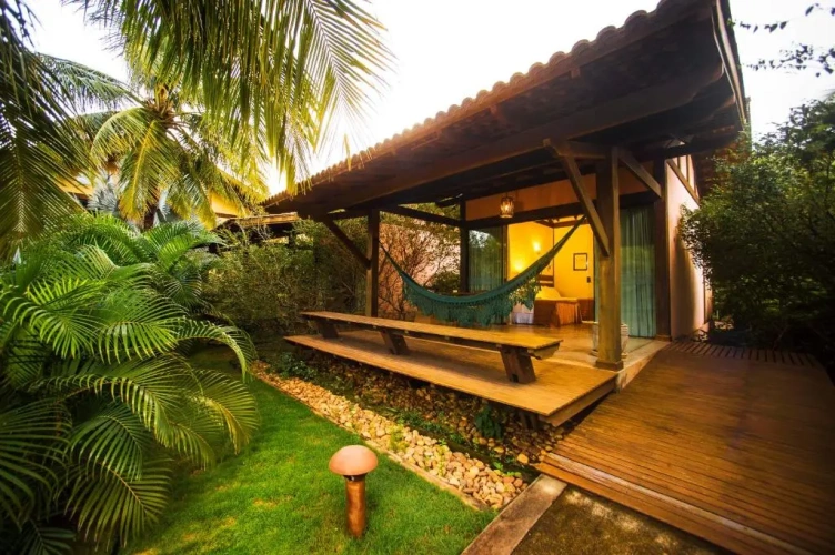 Quadruple Bungalow with garden view
