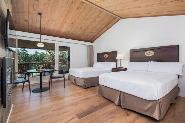 Standard Quadruple room with view