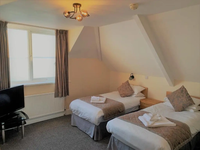 Standard Twin room with sea view