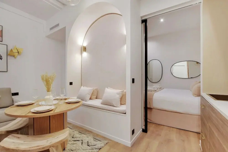 Charming Apartment - 1br/4p - AC - Marais