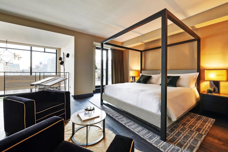 Sixty Soho Hotel Over view