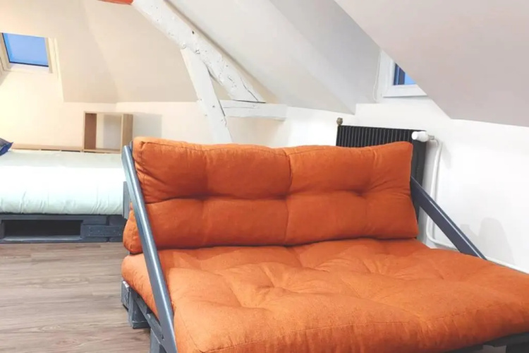 Rouen centre : studio sous les toit