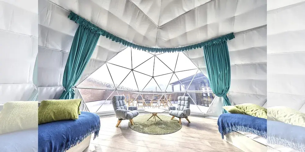 Panoramic Mt. Fuji Views from All Rooms – VISION GLAMPING Resort & Spa YAMANAKAKO