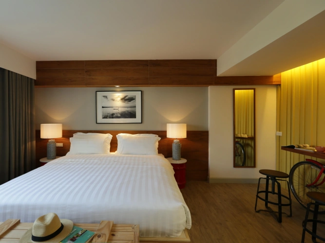 Deluxe Double room with view