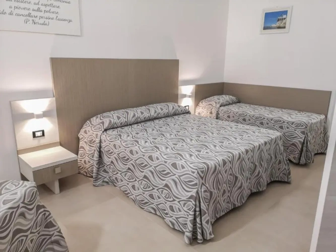 Standard Quadruple room with balcony
