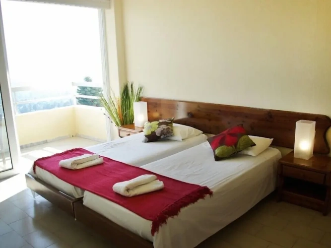 Standard Twin room with mountain view
