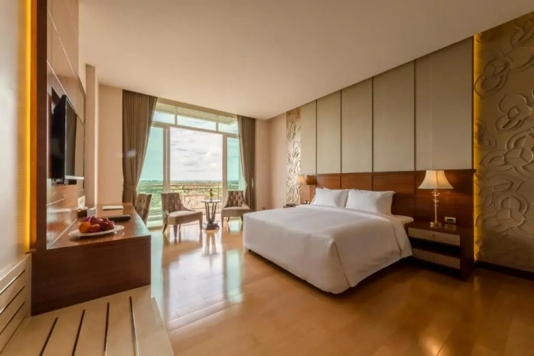 Deluxe Double room with balcony and with view