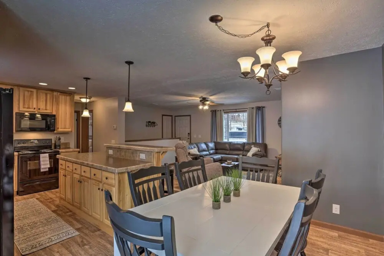 Idyllic Sturgis Home w/ Fire Pit & Large Deck!