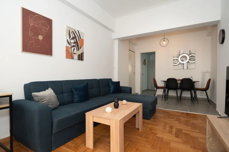 Contemporary Chic Apartment in Athens
