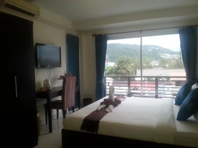 Standard Double room with balcony and with view