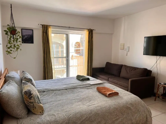 Family room with balcony