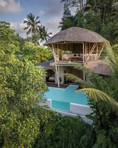 Villa with balcony