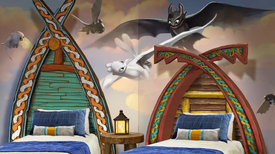 How To Train Your Dragon Kids’ Suite with park view