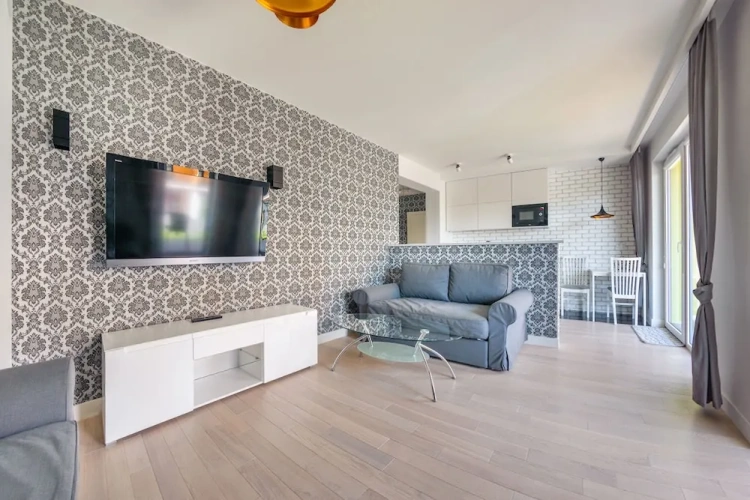 Studio with balcony