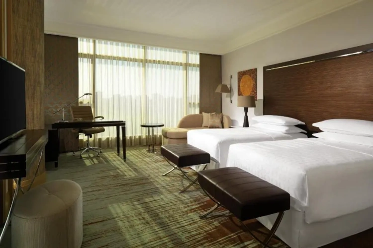 Classic Twin room with river view