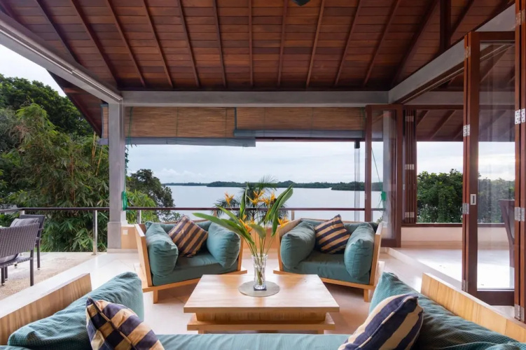 Elevated Villa Overlooking Tranquil Koggala Lake