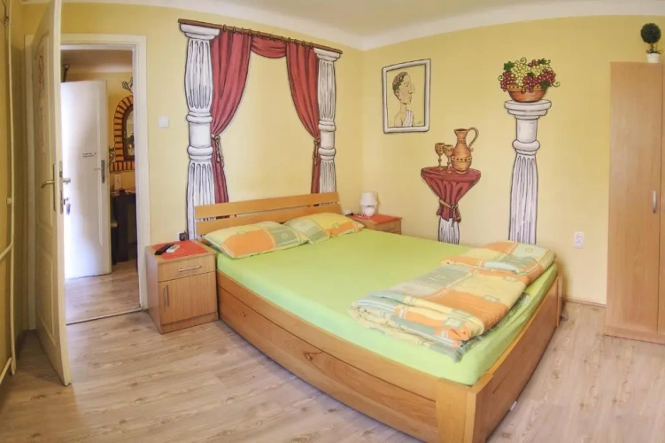 Standard Double room with balcony and with view