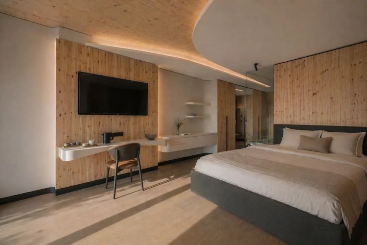 Economy Double room with balcony and with lake view