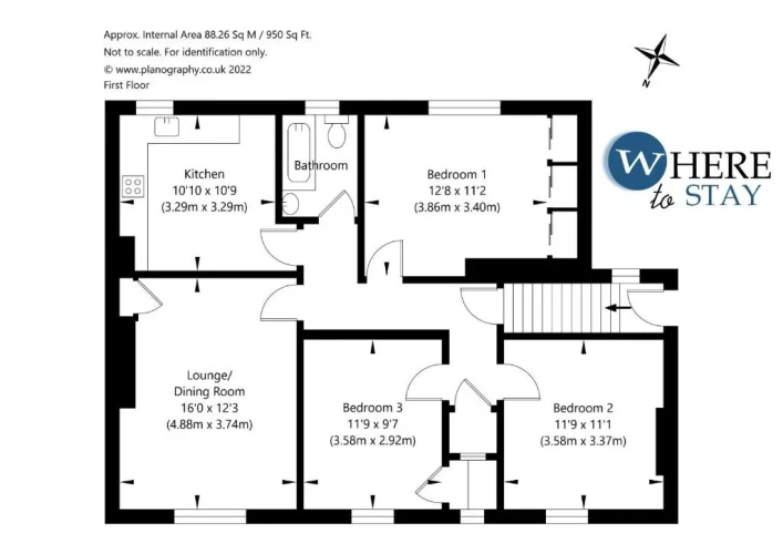 3 Bedrooms Apartment