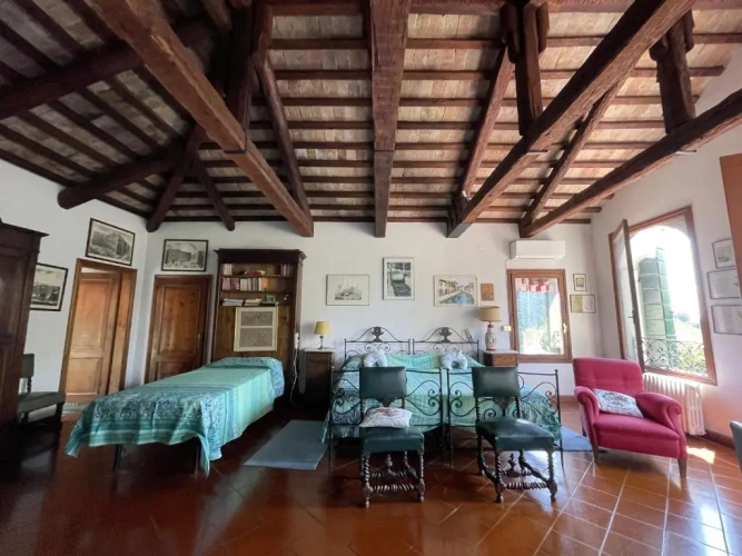 Standard Triple Attic room with balcony and with view