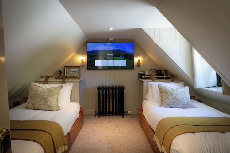 Standard Twin room with garden view