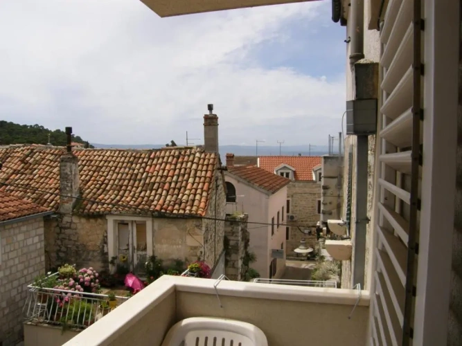 Studio with balcony