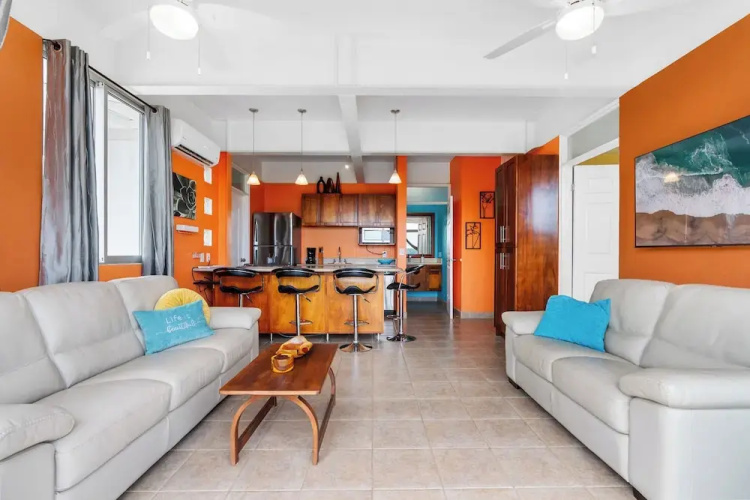 Modern Top-Floor Condo with Panoramic Views and Community Pool