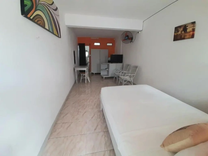 Studio with balcony