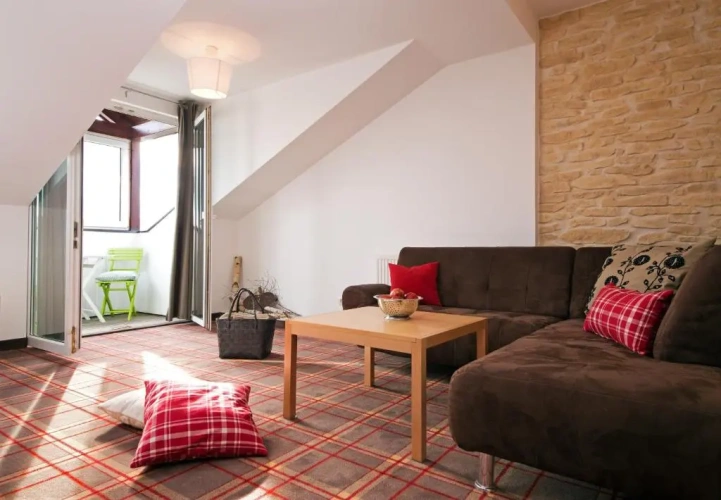 1 Bedroom Apartment with balcony and with view