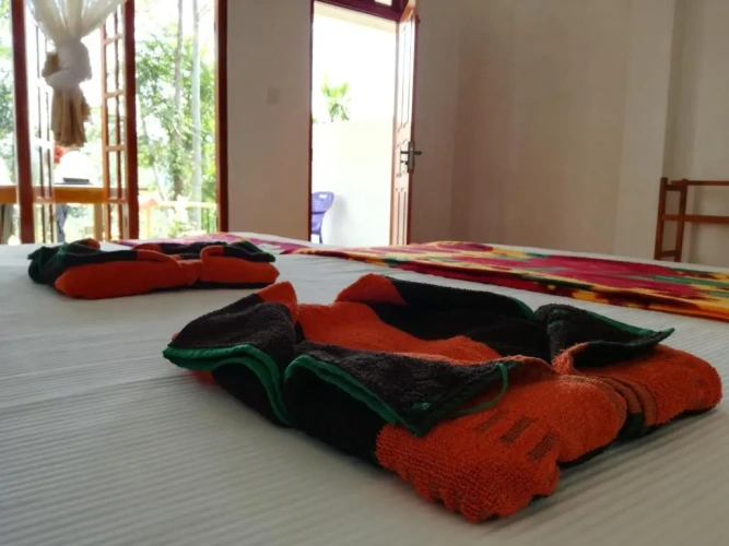 Deluxe Family room with balcony and with mountain view