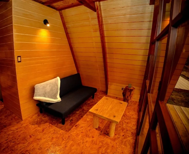 2 Bedrooms Standard Family room with mountain view
